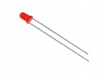 LED 3mm czerwona 10 sztuk