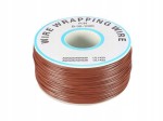 Przewód druciany kynar PVC 0,25mm 10m brązowy