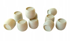 H0 - Detale beczki 10 sztuk HO 1:87 11x11mm