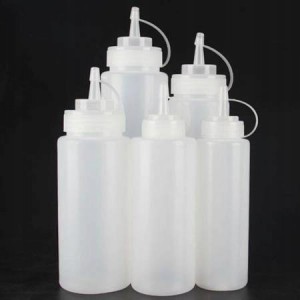 Butelka PE/PP 240ml - z kapturkiem