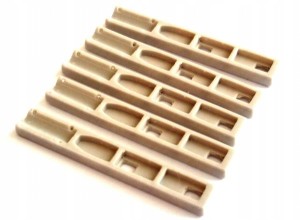 H0 - Szczudła betonowe do słupów drewnianych 1:87