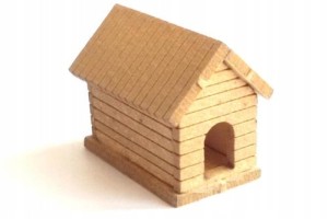 H0 - Buda dla psa 1:87 makieta diorama