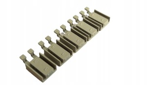 H0 - Atrapy napędów zwrotnic 5 sztuk skala 1:87