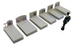 H0 - Nagrobki 5 szt. HO 1:87 MODEL 