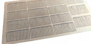 H0 - Płot drewniany brama furtka v.2 MODEL 1:87