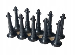 H0 - Słupki parkingowe zaporowe pale 1:87