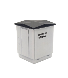 Kontener  aparatury Bombardier skala H0