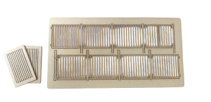 Płot metalowy wzór 1 