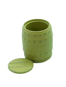 Beczki drewniane otwarte detale HO 1:87 10 sztuk