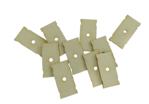 Zasieki betonowe H0 - płyty drogowe z otworami