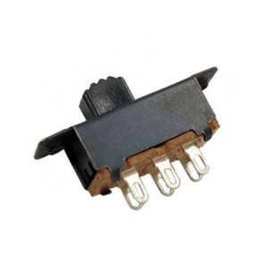Przełącznik suwakowy ON-OFF - 13x22x7mm 6PIN - SS23D32G7