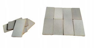 H0 - Płyty drogowe v2 betonowe malowane 50 sztuk