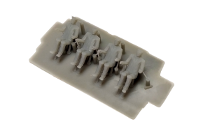 Figurka maszynisty w skali 1:87 4 sztuki