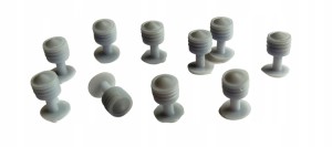 H0 - Wentylatory dachowe 10 sztuk MODEL 1:87