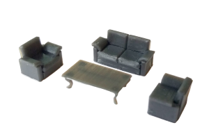 Komplet wypoczynkowy model w skali 1:87