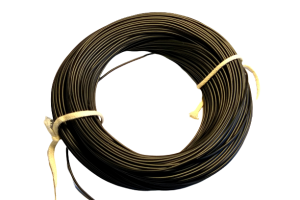 Przewód linka giętka LgY 1x0.5 czarny 1m 