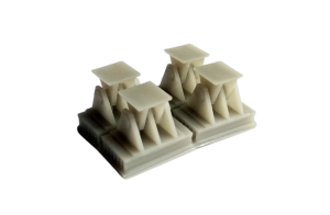 Podpory łożyskowanie mostu w skali 1:87