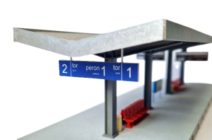 Tablice peronowe numeracja w skali 1:87