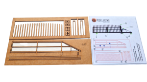 Brama przesuwna v2 MODEL w skali 1:87