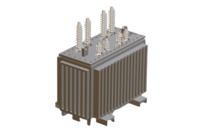 Transformator WN model w skali 1:87 mały