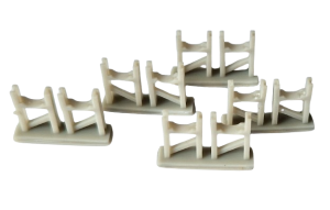 Podpora podwójna rurociągu w skali 1:87