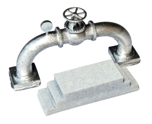 Element rurociągu w skali H0