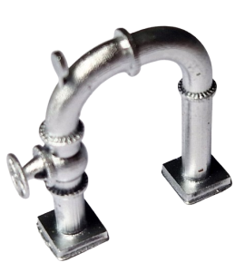 Element rurociągu w skali H0 v.2