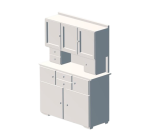 Stary kredens - model w skali 1:87 