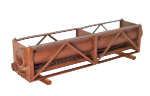 Ładunek na wagon H0 - kratownica z rurami