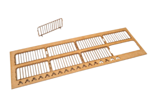 Barierki przenośne w skali 1:87