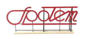 Szyld dachowy "PSS" w skali H0