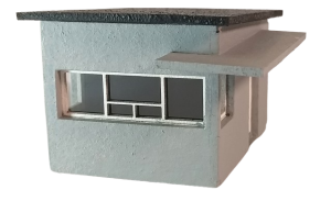 Budka drużnika w skali 1:87
