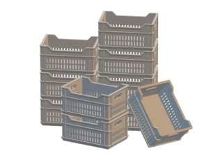 Skrzynki na owoce i warzywa 1:87