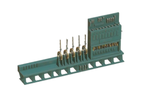 Aparat blokowy z dźwigniami 1:87