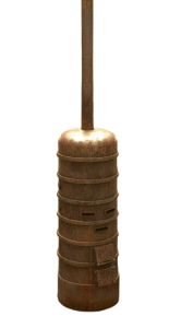 Piec żeliwny do ogrzewania lokomotywowni 1:87 Koza