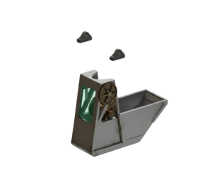 Podstawa rogatki - szlabanu 1:87