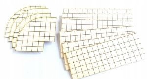 Chodnik 50x50 formatki H0 1:87