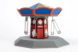 Karuzela krzesełkowa model w skali 1:87