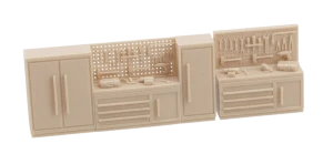 Szafki warsztatowe w skali 1:87 2szt.