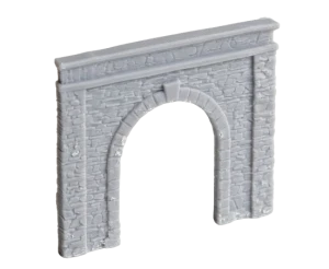 Portal tunelu 1 tor - kamień w skali 1:87